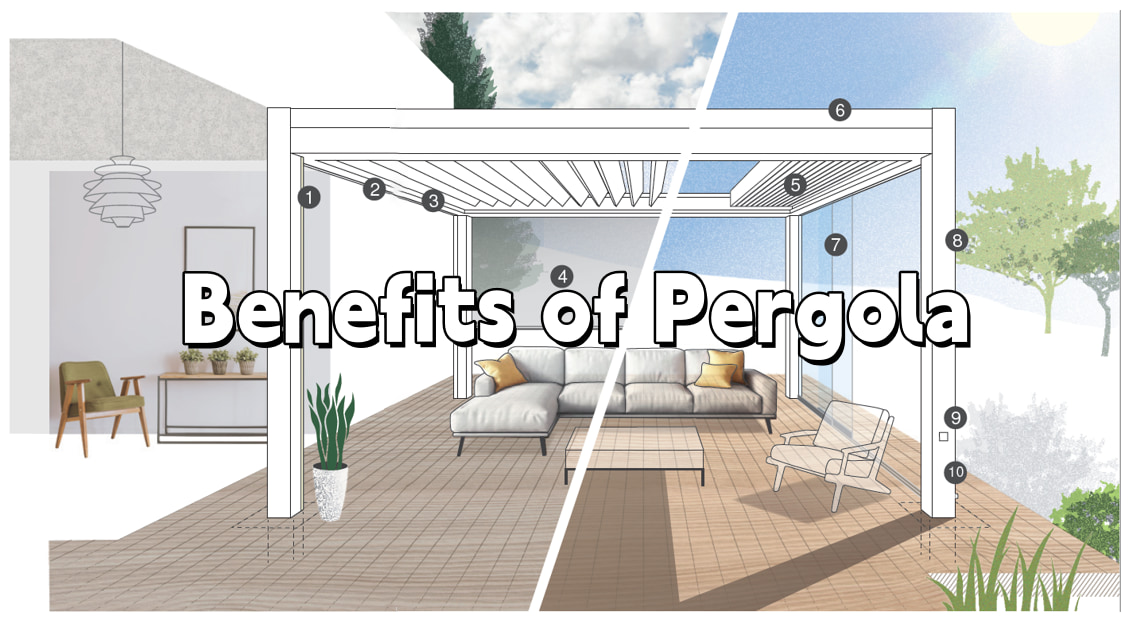 Wat zijn de voordelen van pergola?